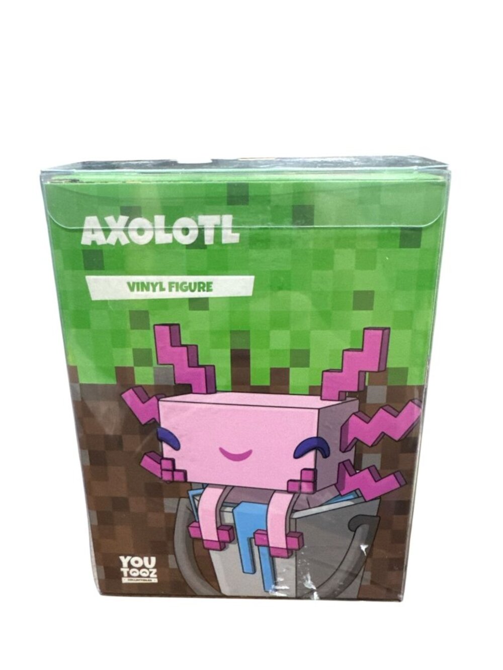 Minecraft Youtooz Axolotl Vinyl Figure #14 Collectible Toy New In Box - Picture 4 of 7